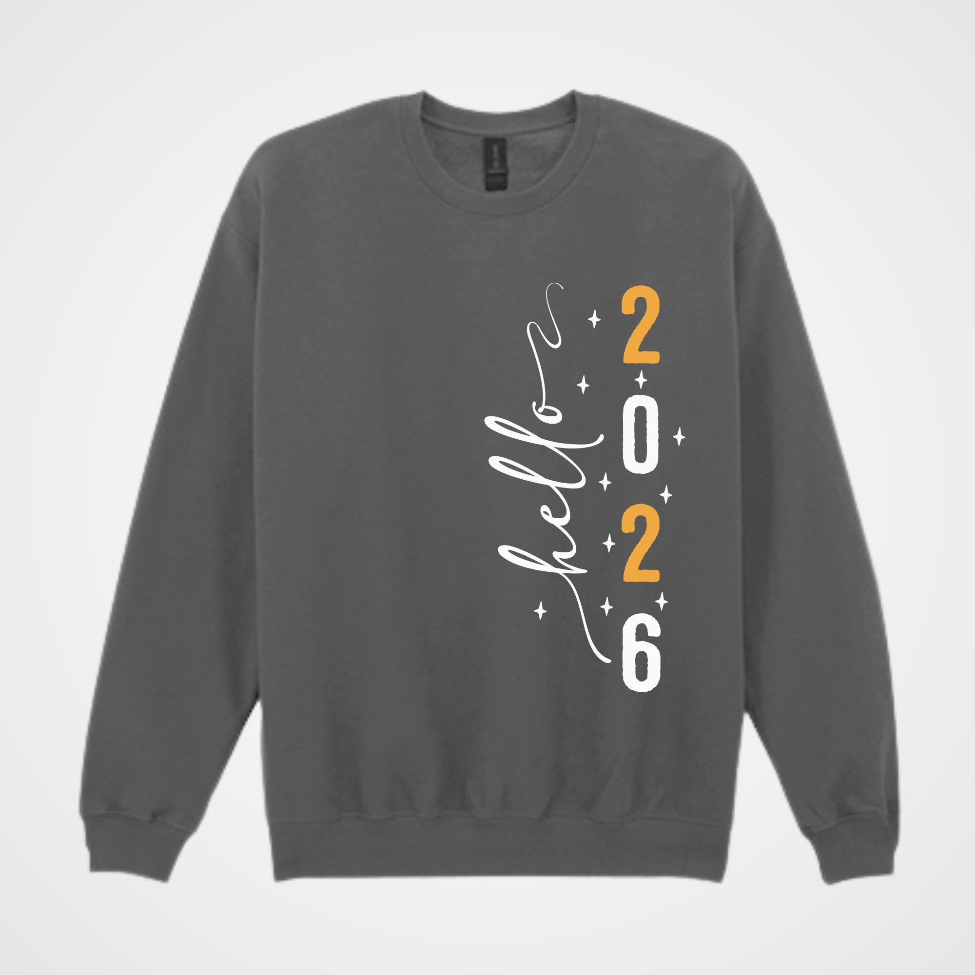 Hello 2026 – Unisex Sweatshirt fürs Neujahr (OEKO-TEX®)