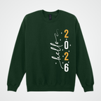 Hello 2026 – Unisex Sweatshirt fürs Neujahr (OEKO-TEX®)