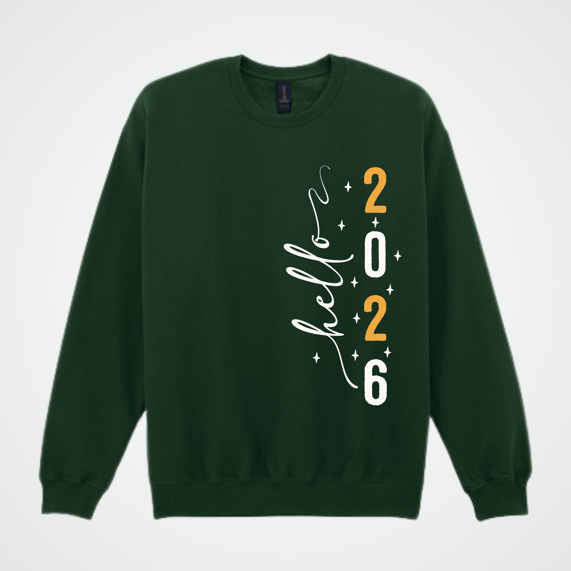 Hello 2026 – Unisex Sweatshirt fürs Neujahr (OEKO-TEX®)