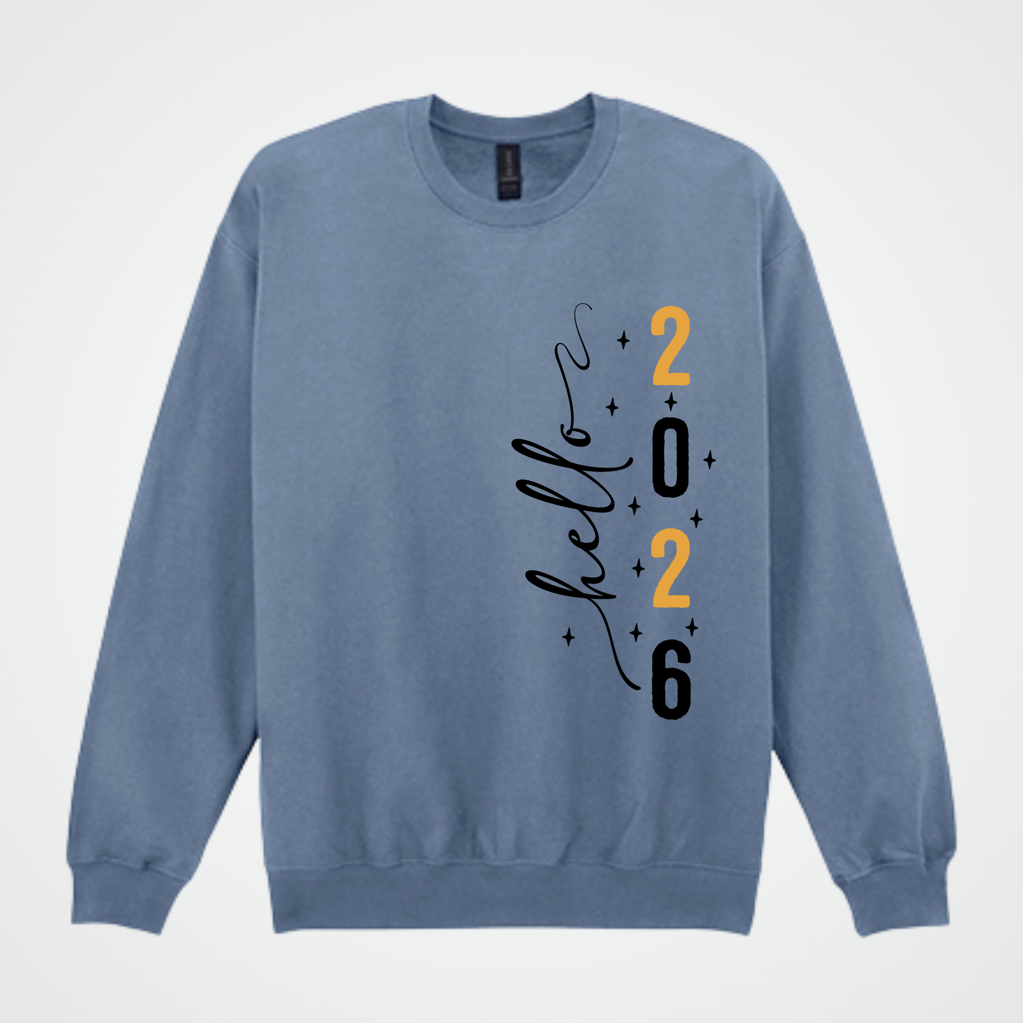 Hello 2026 – Unisex Sweatshirt fürs Neujahr (OEKO-TEX®)