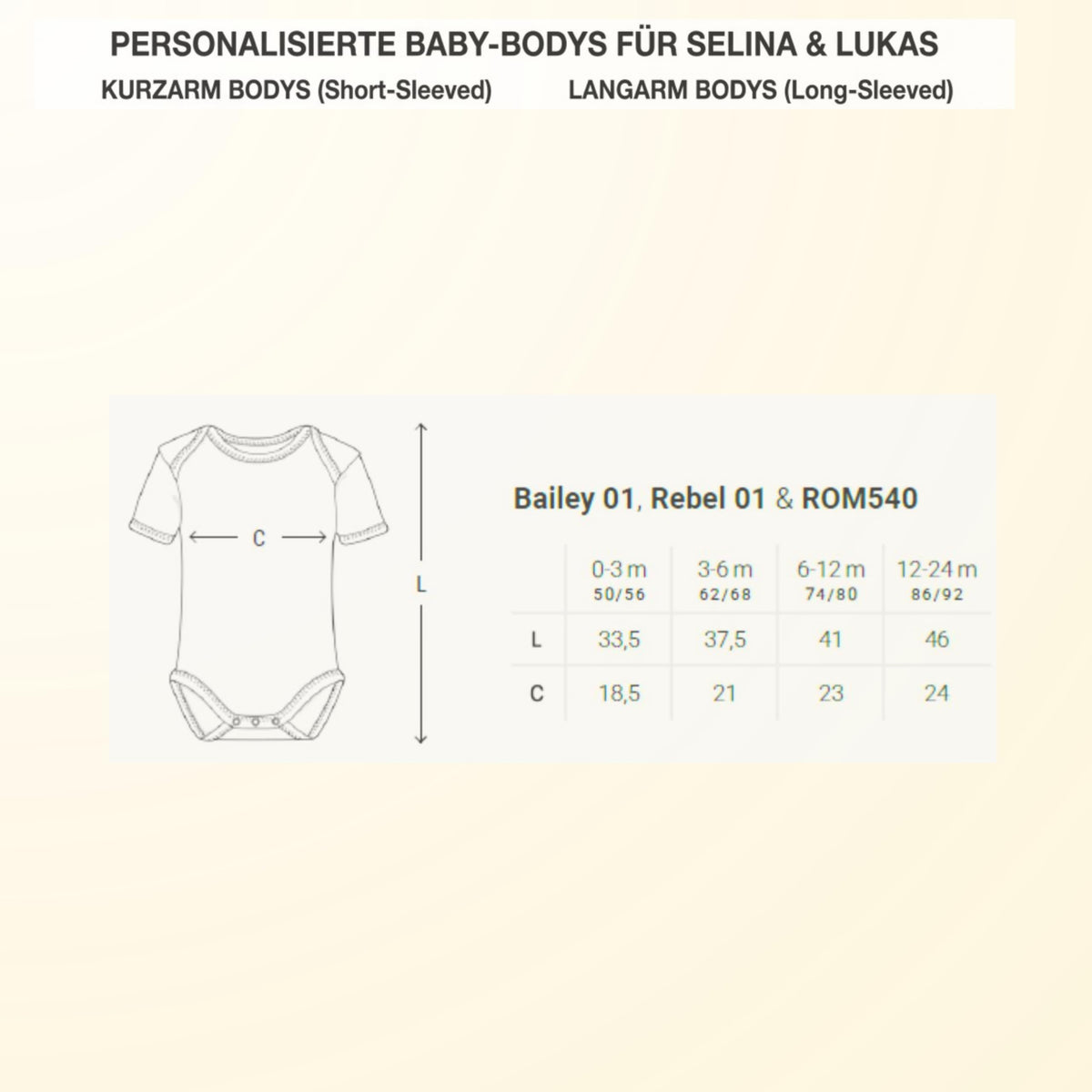 Baby Body personalisiert mit Name – Boho Regenbogen – Schwangerschaft& Baby Ankündigung–Geschenk zur Geburt,Folienveredelung ohne Tinte