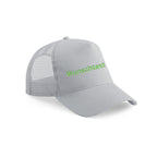 Personalisierte Kinder Trucker Cap mit Wunschname – 5-Panel Baumwoll-Mütze mit Netz & Retro Snapback (ca. 52–56 cm)