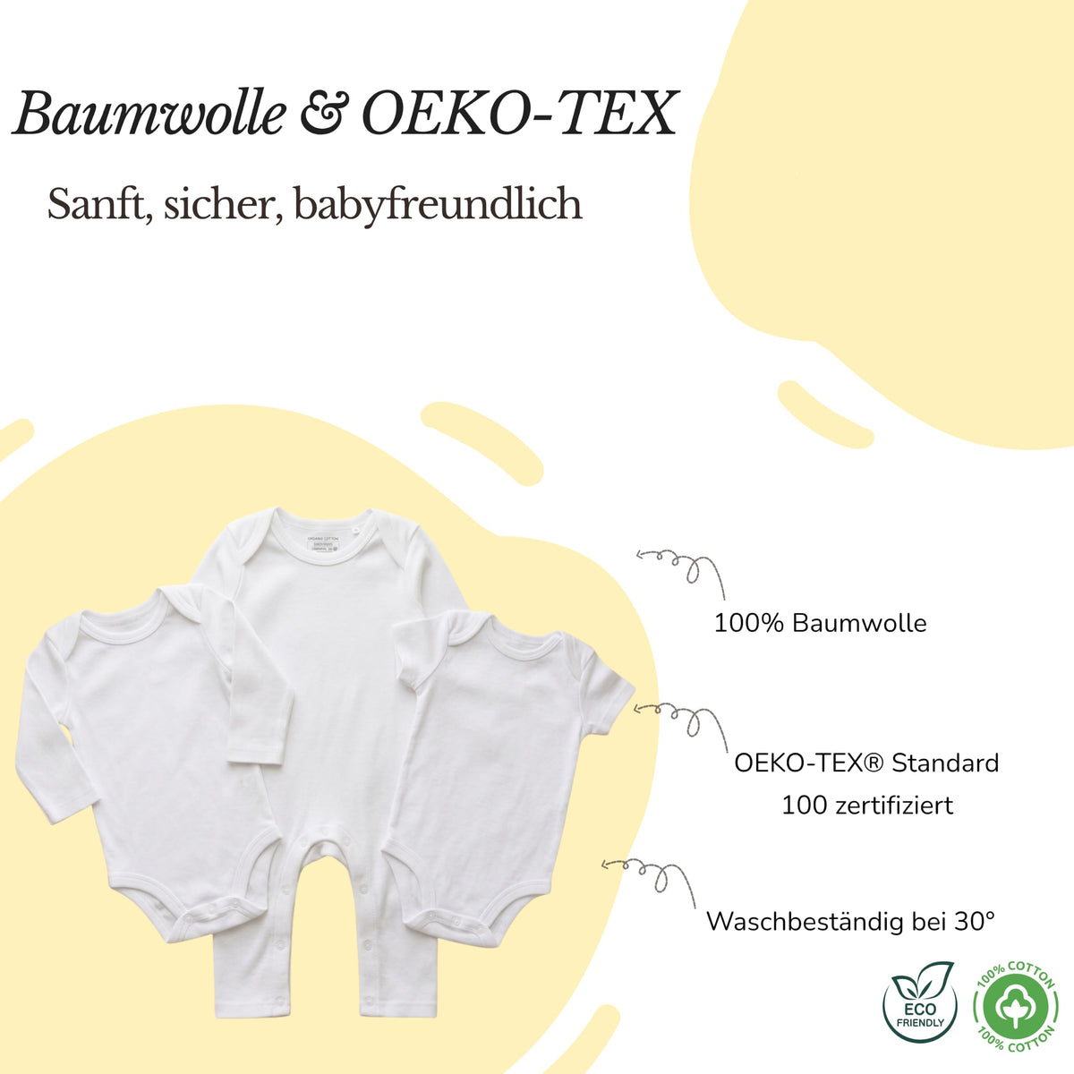 Baby Strampler Body Du wirst Oma & Mein erster Winter | Schwangerschaft verkünden Geschenk Großeltern | Bio-Baumwolle (Kurzarm, Langarm, Strampler)