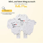 Baby Strampler Body Du wirst Oma & Mein erster Winter | Schwangerschaft verkünden Geschenk Großeltern | Bio-Baumwolle (Kurzarm, Langarm, Strampler)