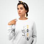 Hello 2026 – Unisex Sweatshirt fürs Neujahr (OEKO-TEX®)