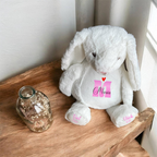 Zippie Bunny mit Wunschname – Personalisiertes Baby Geschenk