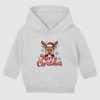 Baby Weihnachts-Hoodie mit Rentier – Bio Baumwolle