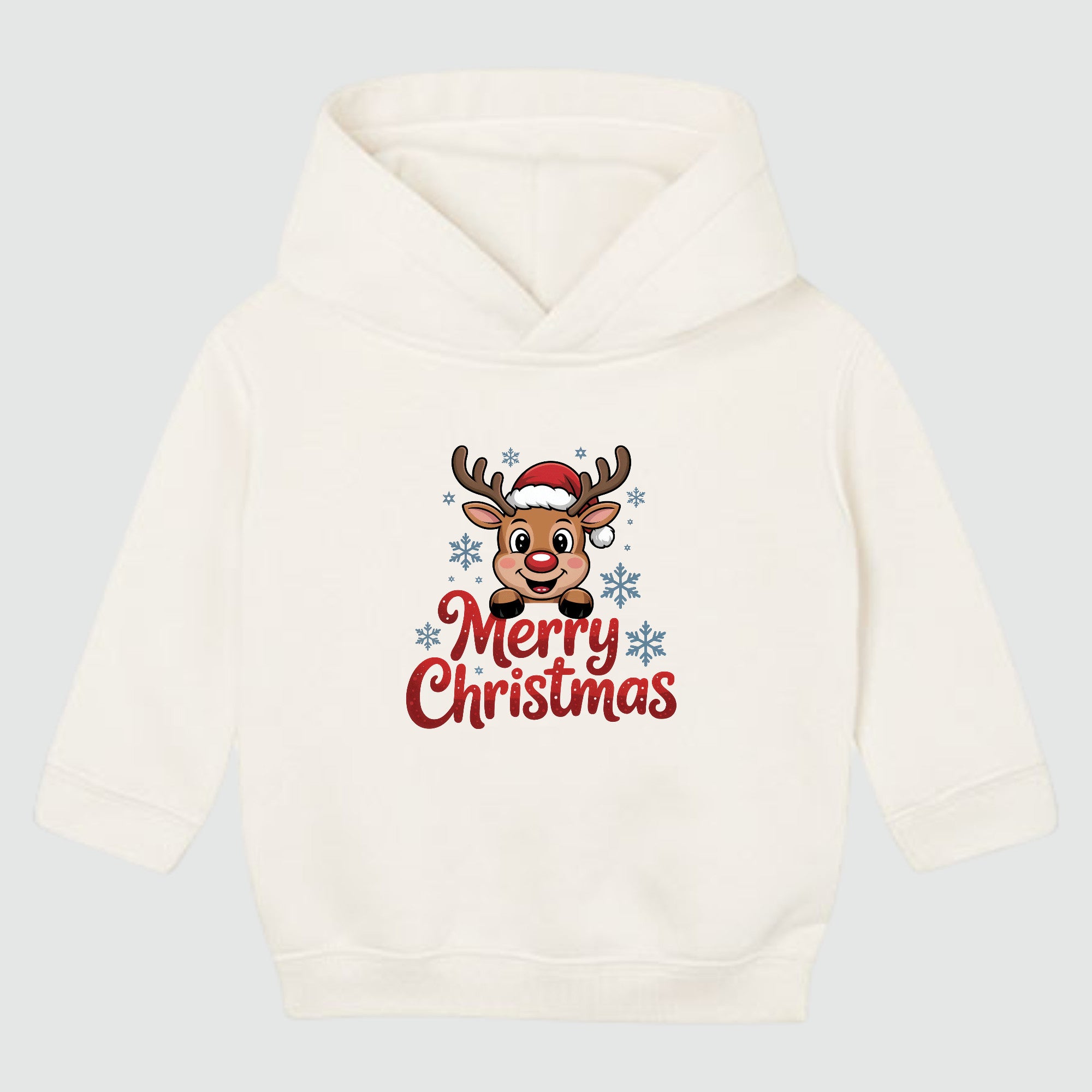 Baby Weihnachts-Hoodie mit Rentier – Bio Baumwolle