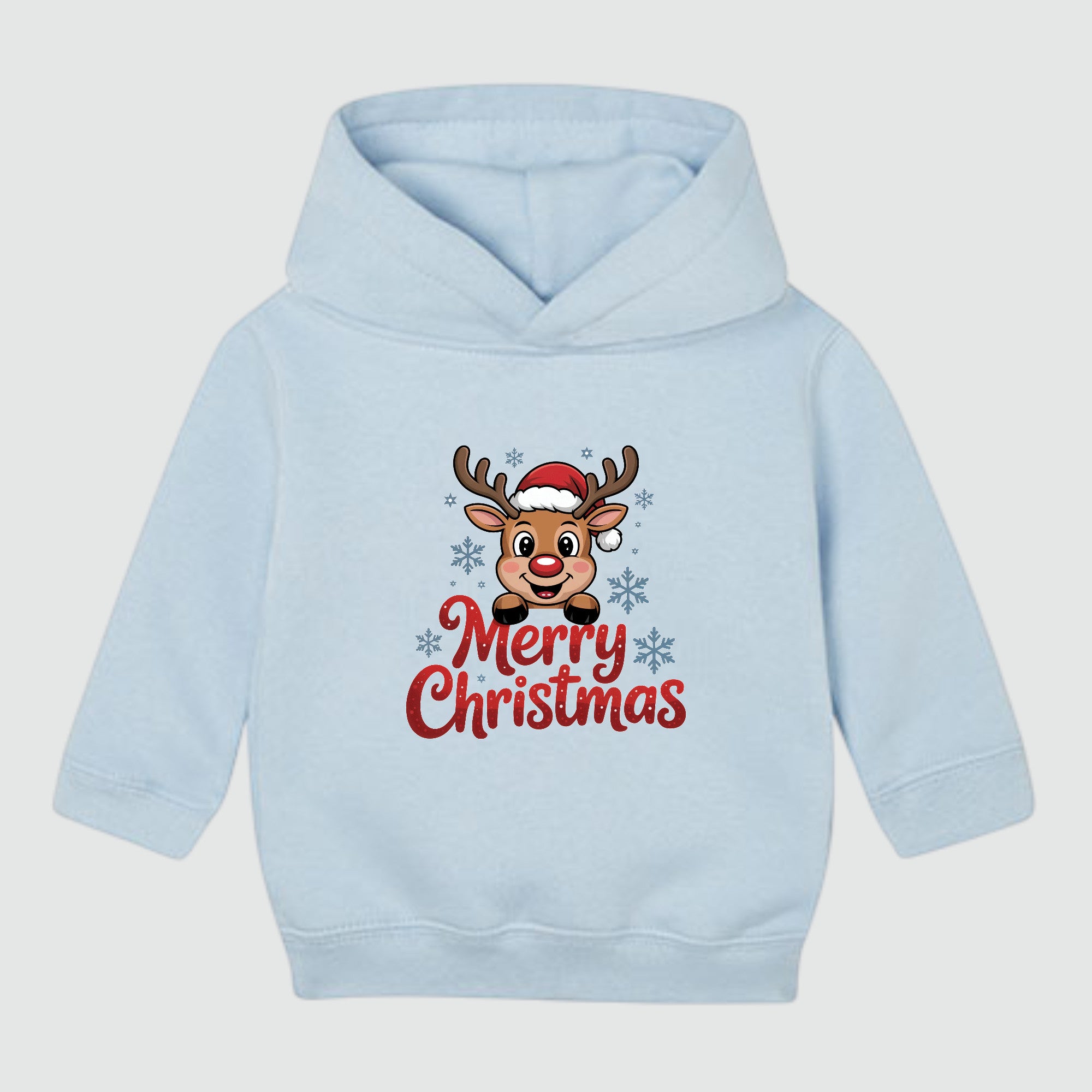 Baby Weihnachts-Hoodie mit Rentier – Bio Baumwolle